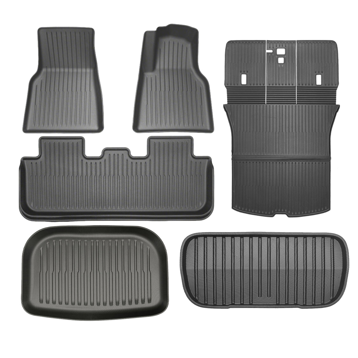Front Rear Boot Liner Kit Anti-Scratch Suitable For Tesla Model Y 25-On