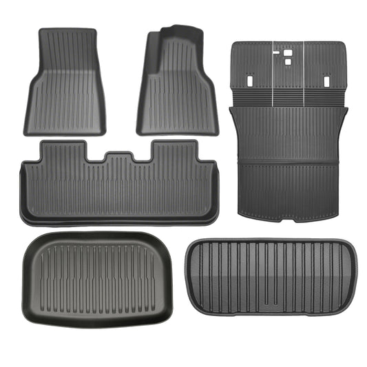 Front Rear Boot Liner Kit Anti-Scratch Suitable For Tesla Model Y 25-On