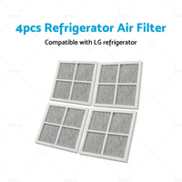4PCS Refrigerator Air Filter Replacement Suitable For LG LT120F ADQ73214404