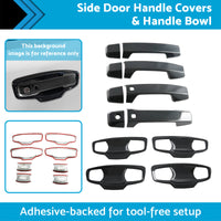 {{ Side Door Handle Covers & Handle Bowl Suitable For Mitsubishi Triton L200 23-25 }} - Buy Car Parts Online at {{ Kaka Auto Parts }}.