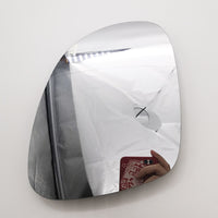 Driver Side Right Mirror Glass With Heated Back Plate for VW Golf MK5 2004-2008