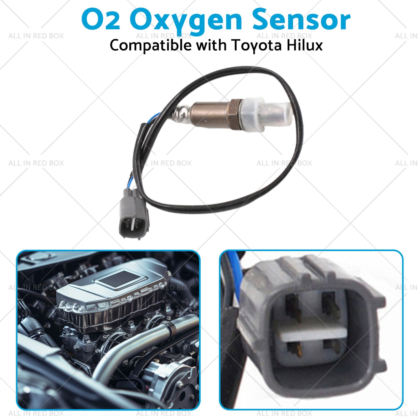 O2 Oxygen Sensor Suitable for 89467-33090 Toyota Hilux TGN16 2. 7L 2TR-FE 05-15