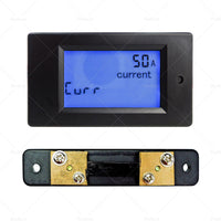 DC 6. 5~100V 20-50-100A LCD Digital Combo Panel Display Volt Amp Power Watt Meter