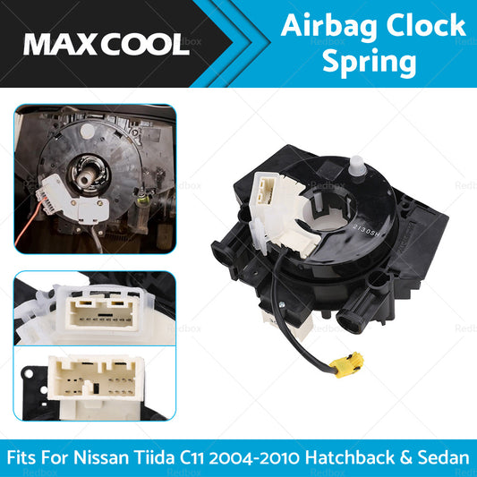 Spiral Airbag Clock Spring Fits For Nissan Tiida C11 2004-2010 Hatchback  and  Sedan