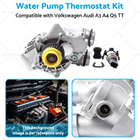 06H121026 Water Pump Thermostat Kit Suitable for Audi A3 A4 Q3 TT 2.0L 1.8L TFSI