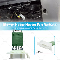 Blower Motor Heater Fan Resistor Fits For Volkswagen VW Caddy Passat Golf