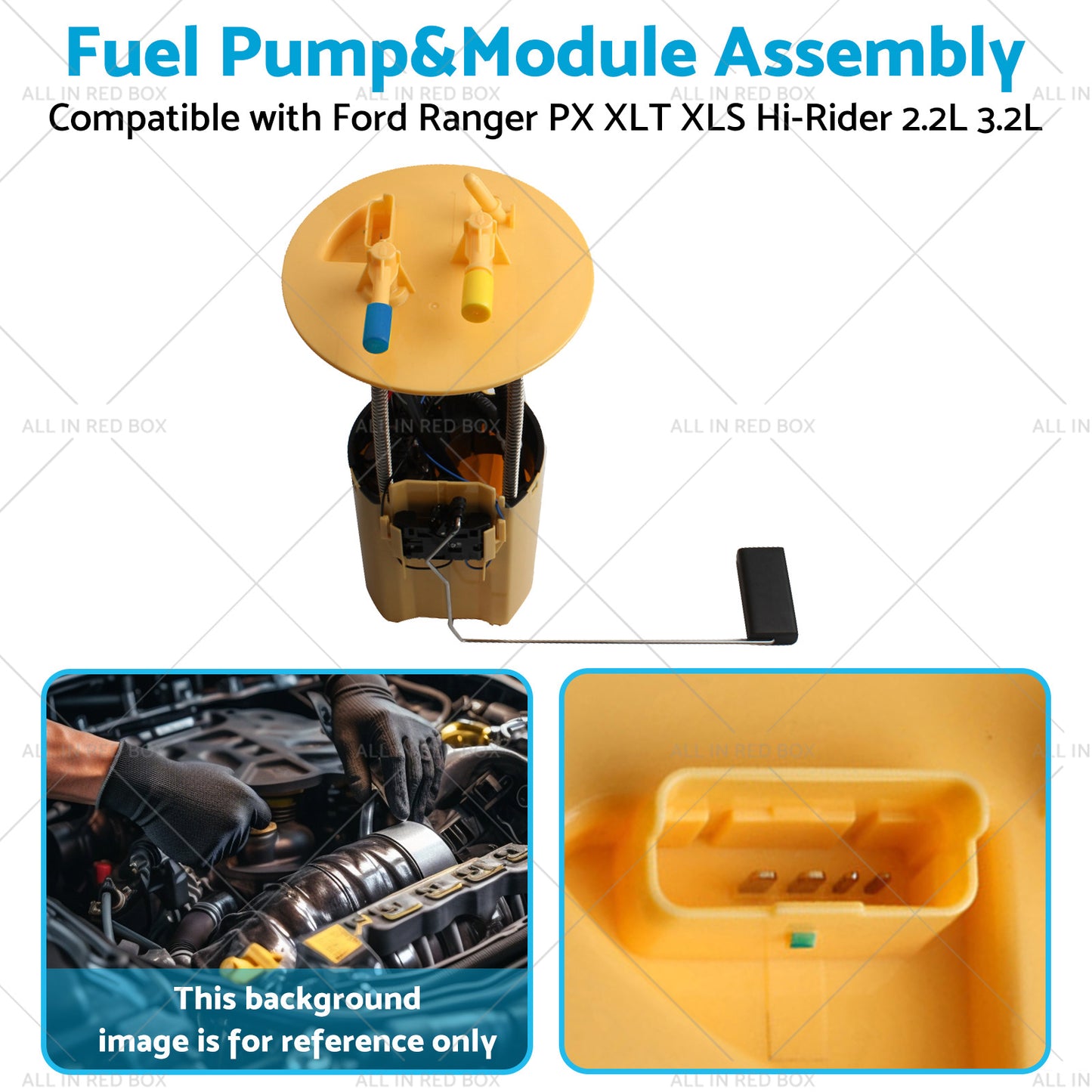 Fuel Pump and Module Assembly Suitable for Ford Ranger PX XLT XLS Hi-Rider 2. 2L 3. 2L