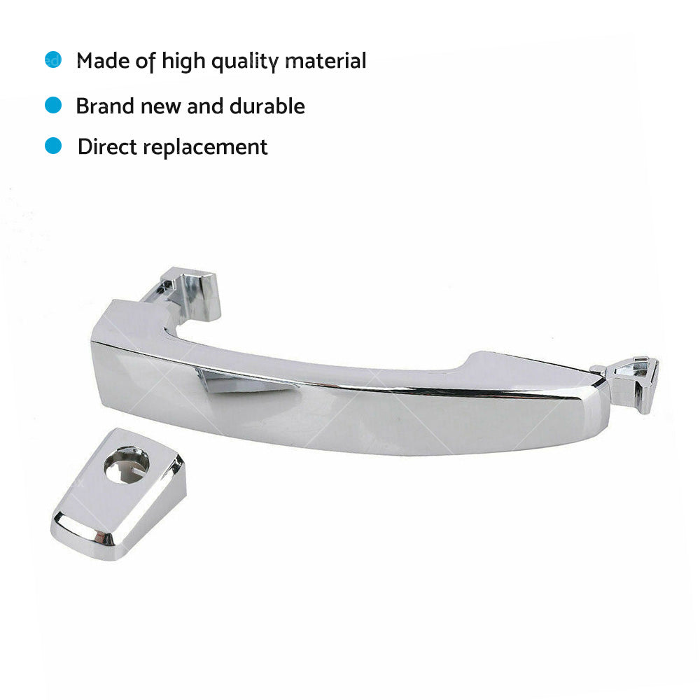 Front RH Right Chrome Outer Door Handle for Holden Captiva 2006-2018