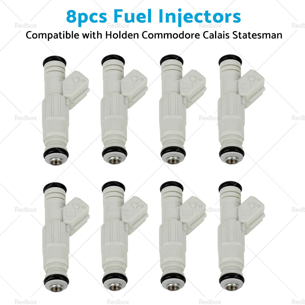 8x Fuel Injector Suitable For Holden Commodore VS VT VX VY 3. 8L V6 Calais 95-04