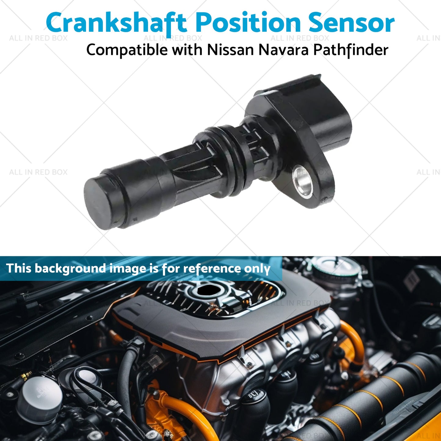 Crankshaft Position Sensor Suitable For Nissan Navara D40 Pathfinder R51 2. 5L