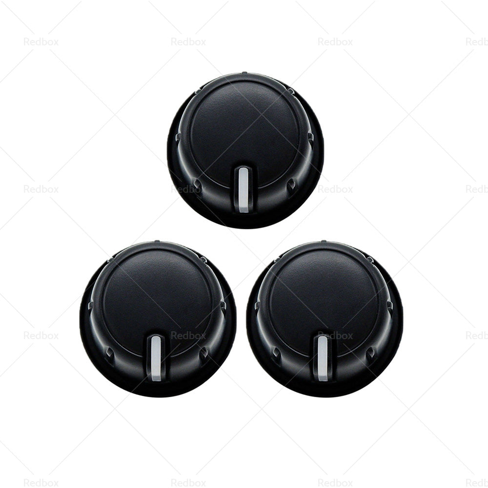 3pcs Heater Fan Control Switch Knob Suitable For Toyota Hilux Vigo TGN16 KUN16