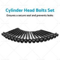 Cylinder Head Bolts Set Suitable For Mitsubishi QE Triton MQ MR 2015-on 4N15