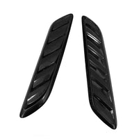 Gloss Black Bonnet Vents Suitable For Holden Commodore VF S SS  SSV  SV6 Redline