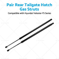 Pair Rear Tailgate Hatch Gas Struts Suitable for Hyundai Veloster FS 2012-2018