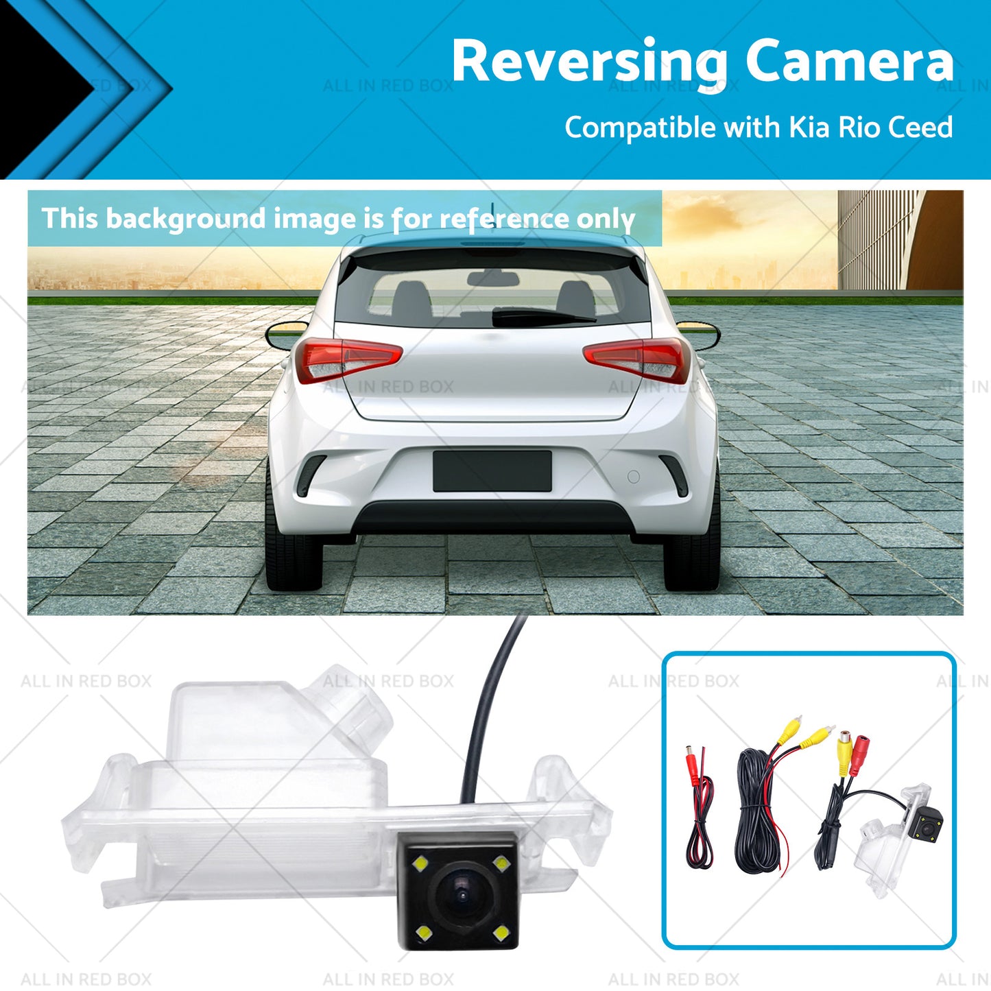 Rear View Camera Suitable For Kia Rio 3 Platinum 11-17 Ceed 2 12-18 Hatchback