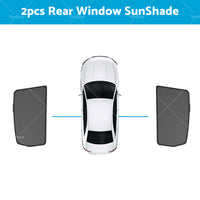 Window Sun Shade for Toyota RAV4 2019-2023 Magnetic Car Sun Blind Mesh Rear Side