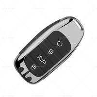 Zinc Alloy Remote Key Fob Case Cover Shell Suitable For Chery Omoda 5 Black