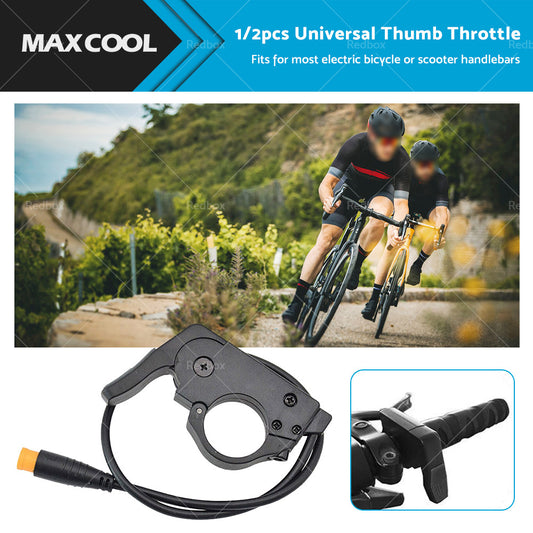 {{ Electric Bicycle EBike Left Right Universal Thumb Throttle Speed Control-24-72V }} - Buy Car Parts Online at {{ Kaka Auto Parts }}.