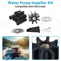 Water Pump Impeller Kit Suitable for 46-807151A14 18-3150 MerCruiser