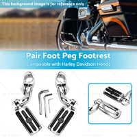 1-1 4''Motorcycle Highway Foot Pegs Chrome Engine Guard Suitable For Davidson AU