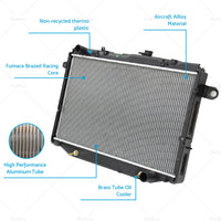 Radiator Suitable For Toyota Landcruiser 100S HZJ105R FZJ105R HDJ100R 98-07AT MT