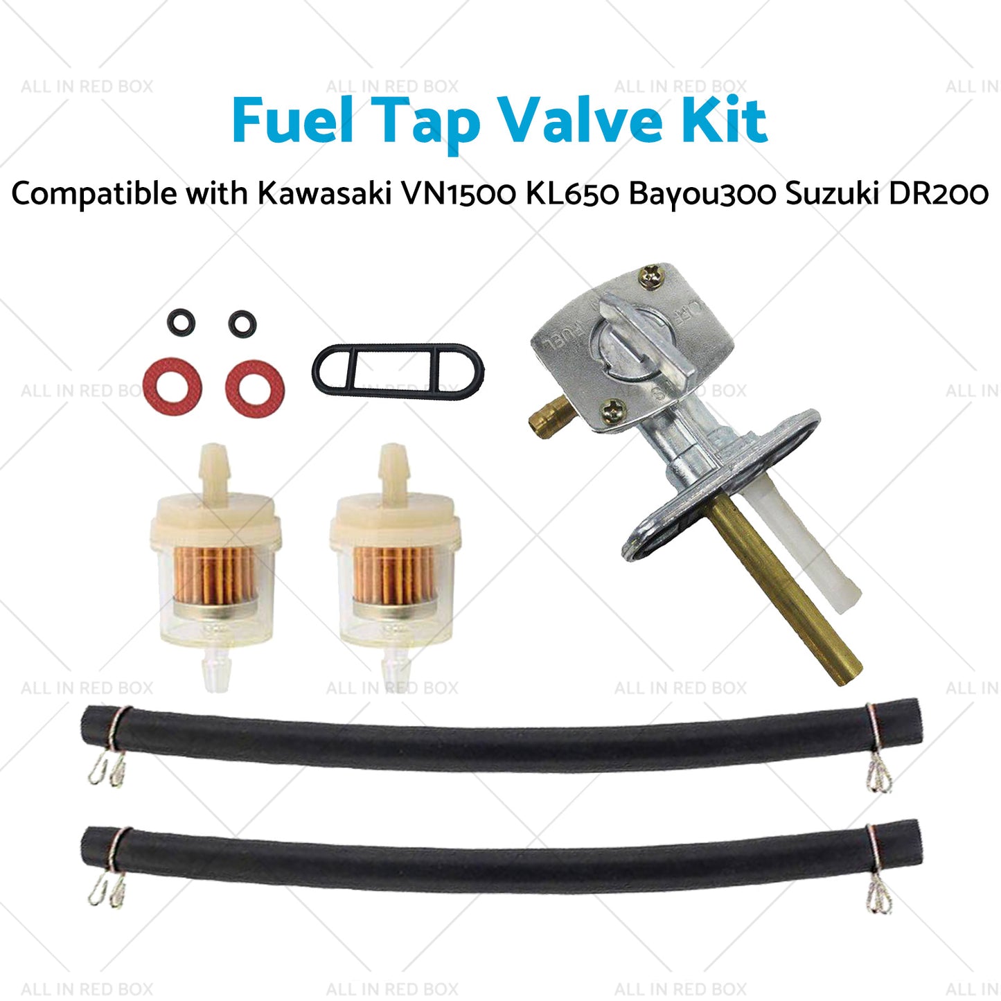 5 16'' Fuel Valve Switch Petcock For Kawasaki VN1500 KL650 Bayou300 Suzuki DR200