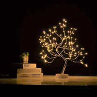 Battery Powered USB LED Fairy Tree Light Copper Wire Home Party Decoration Lamp