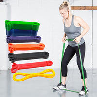 Resistance Bands Power Heavy Strength Exercise Fitness Gym Crossfit Yoga