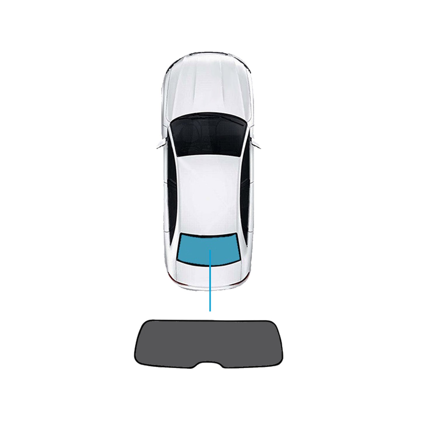 Car Window Sun Shade Magnetic Suitable For Nissan Patrol 2012–2024 Y62 Series