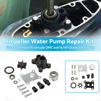9. 9hp  and  15hp Impeller Water Pump Repair Kit 318999 394711 For Johnson or Evinrude