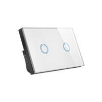 {{ 1Piece 1/2/3 Gang Touch Wall Light Switch LED 1 Way Touch Glass Switch }} - Buy Car Parts Online at {{ Kaka Auto Parts }}.