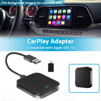 Bluetooth USB Wireless Receiver Black Suitable for Apple CarPlay Adapter