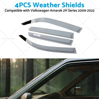 Weathershields Sutiable For Volkswagen Amarok Dual Cab 2009-2022 2H Series