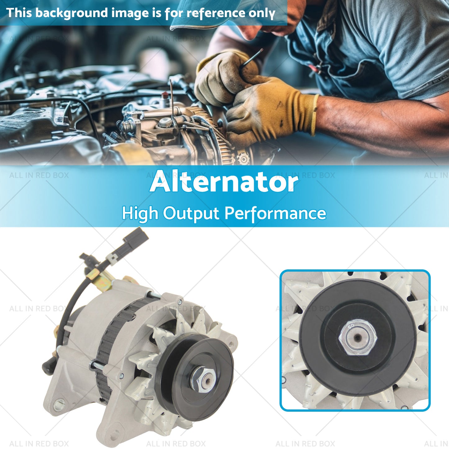 Alternator Suitable for Holden Jackaroo Rodeo Diesel 4JA1 4JB1 4JB1-T 4JG1 4JG2