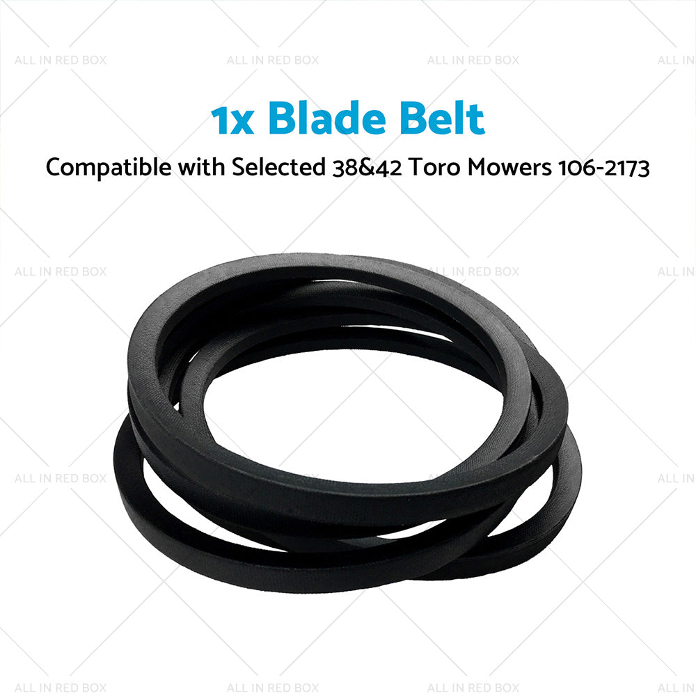 1x Ride on Mower Deck Belt Suitable for Selected 38inch  and  42inch Toro Mowers 106-2173