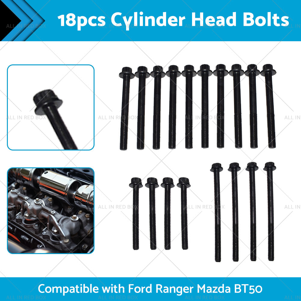 Cylinder Head Bolt Suitable for Ford Ranger PJ PK Mazda BT-50 B3000 2006-2011