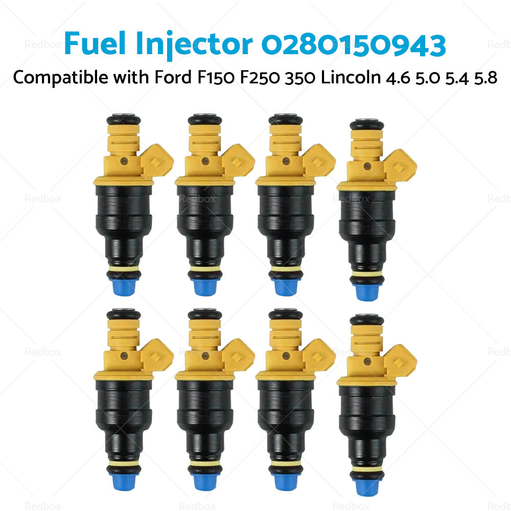 Fuel Injector 0280150943 Suitable For Ford F150 F250 350 Lincoln 4. 6 5. 0 5. 4 5. 8