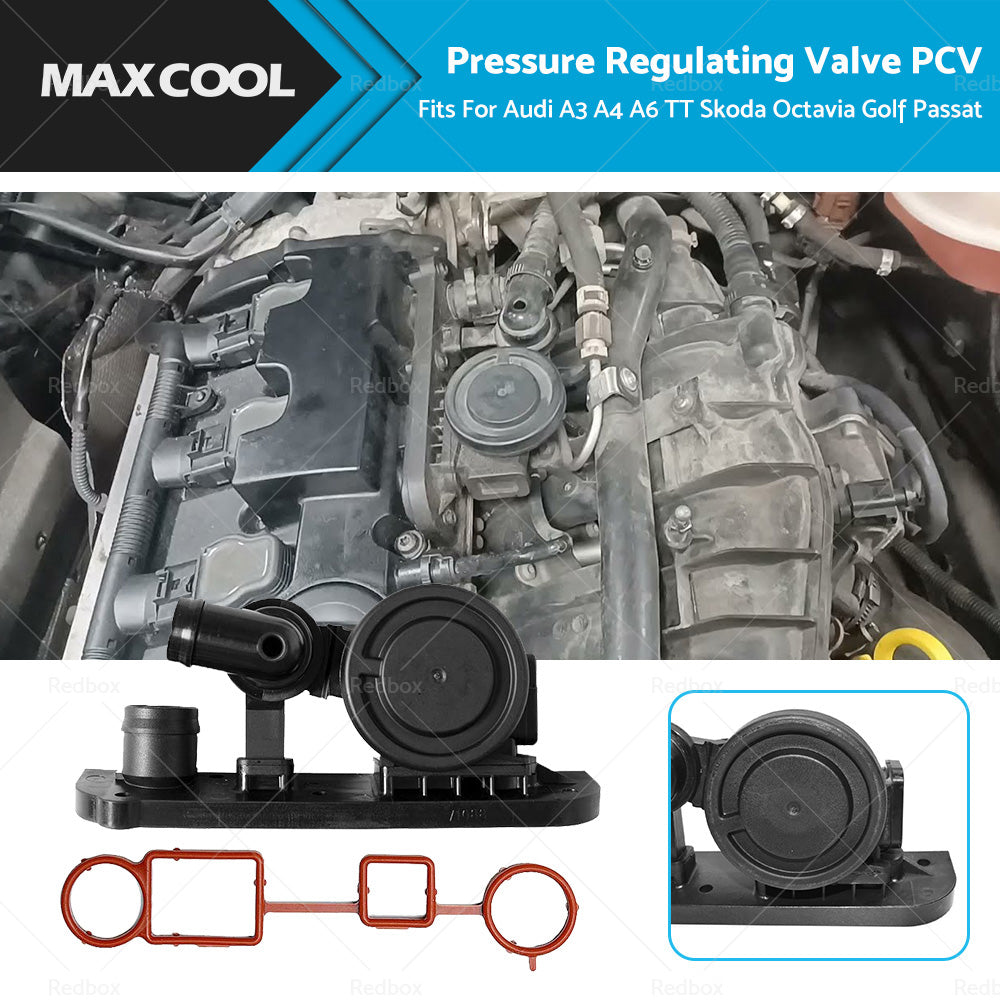 Pressure Regulating Valve PCV For Audi A3 A4 A6 TT Skoda Octavia Golf Passat