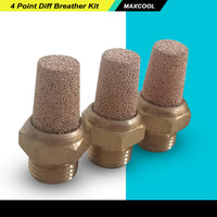 Universal Diff Breather Kit 4 Point Suitable For NISSAN PATROL GU GQ Y61 Y62