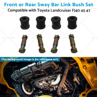 4 Set Sway Bar Link Bush Front or Rear Suitablefor Toyota Landcruiser FJ40 47 45