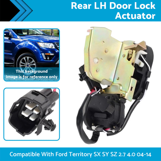 {{ Door Lock Actuator Rear Left Suitable For Ford Territory SX SY SZ 2.7 4.0L 04-14 }} - Buy Car Parts Online at {{ Kaka Auto Parts }}.