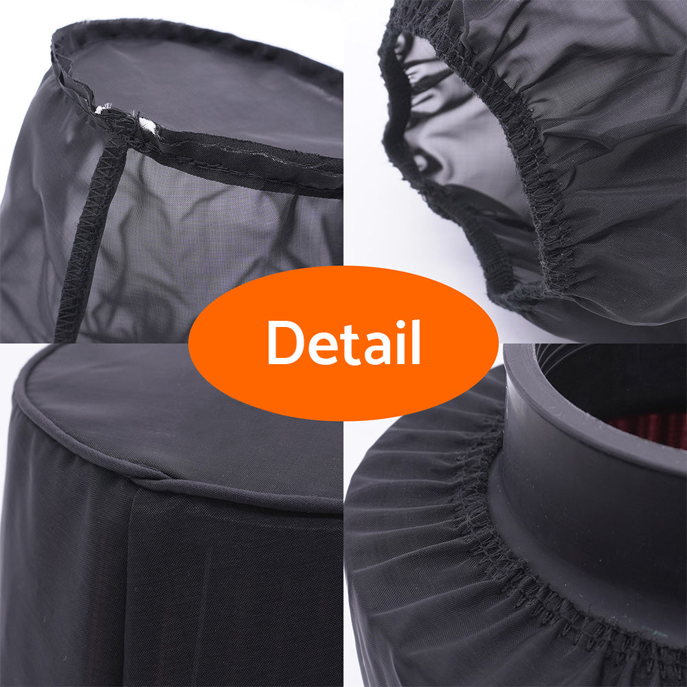 Air or Pod Filter Cover Sock Protective Cover Dust Rain Oil Universal 12 x 15cm