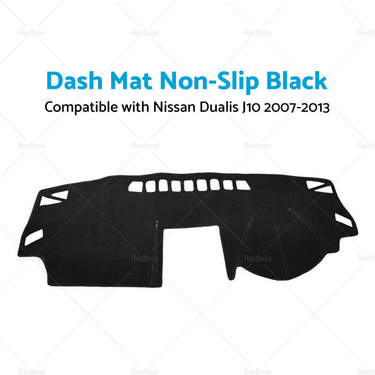 Non-Slip Dashboard Cover Dashmat Dash Mat Suitable For Nissan Dualis J10 07-13