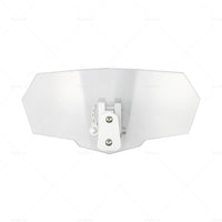 Motorcycle Windshield Extension Clip On Windscreen Screen Wind Deflector Spoiler