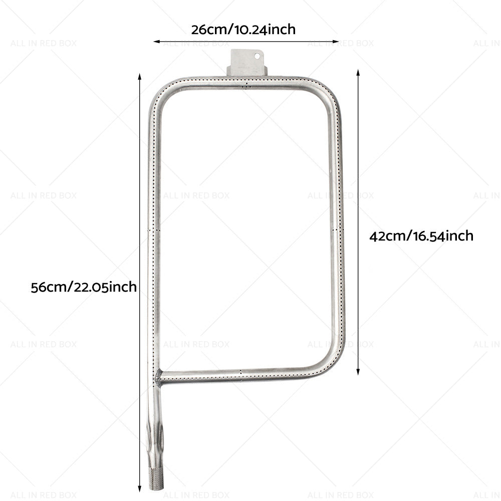 Stainless Steel Burner Tube - Suitable For Weber Q300 or Q320 Q3000 or Q3200 Gas Grill