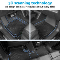 6Pcs Floor Mat Boot Liner Set 3D All-Weather Suitable For Subaru Forester 18-25