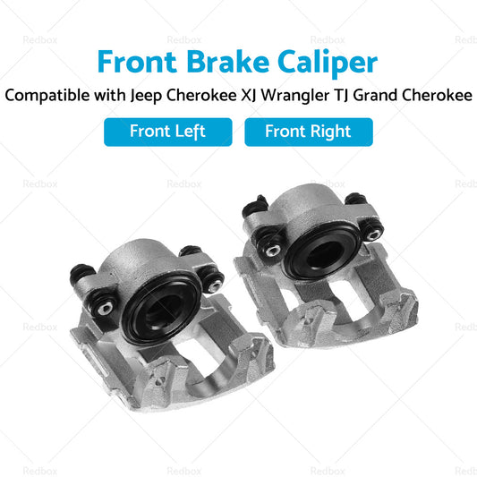 Brake Caliper Front L+R Suitable For Jeep Cherokee XJ Wrangler TJ Grand Cherokee