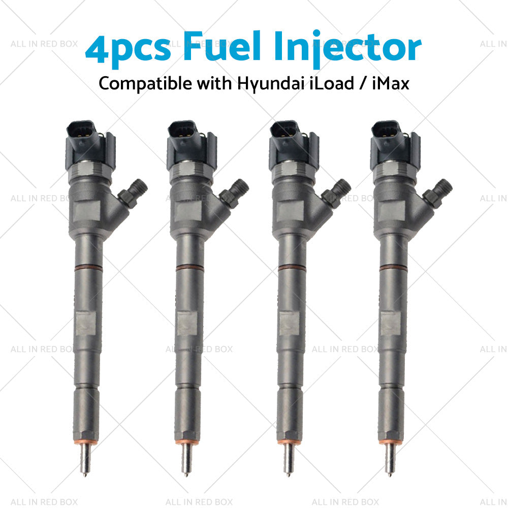 4PCS Fuel Injector Suitable for Hyundai iLoad   iMax 0445110275 33800-4A500