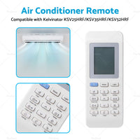 Air Conditioner Remote Suitable for Kelvinator KSV25HRF KSV35HRF KSV52HRF