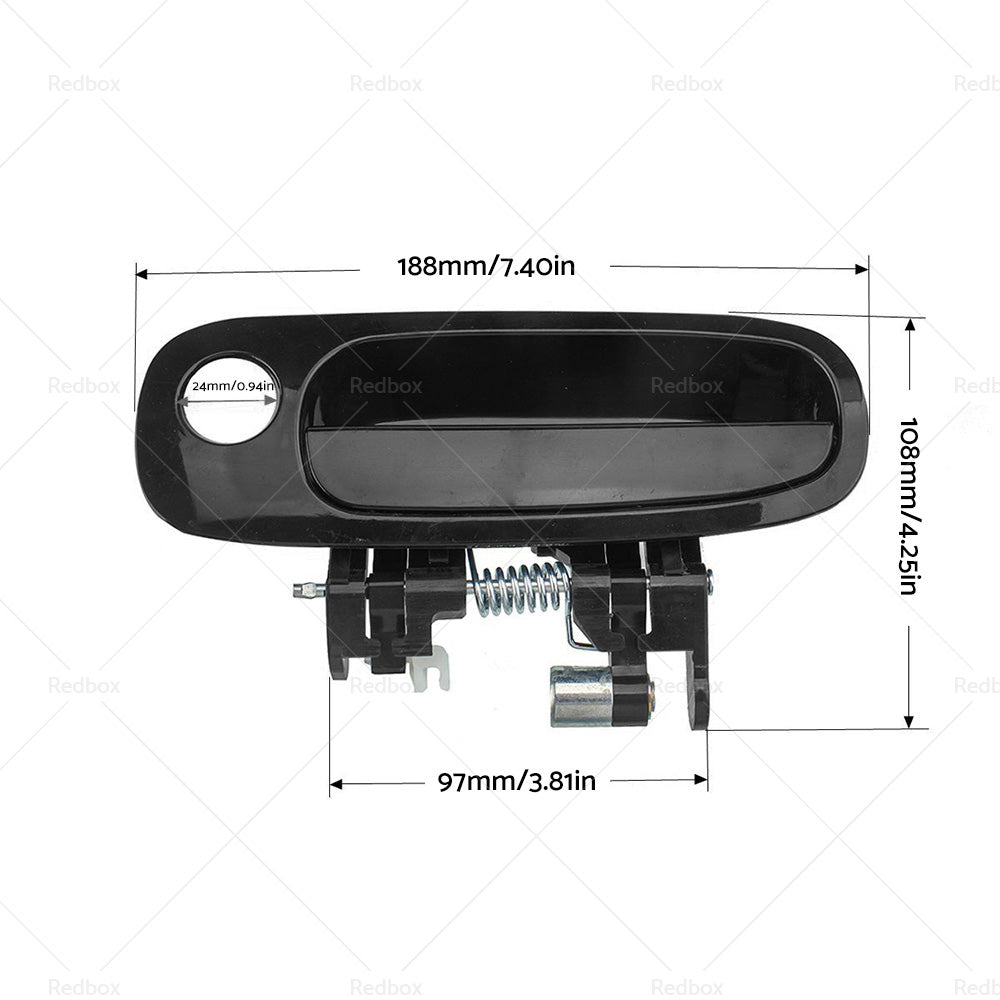 Front Left Outside Outer Door Handle Suitable for Toyota Corolla AE112 1998-2001